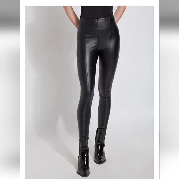 Lysse Pants - Lysse High Waist Vegan Leather Leggings